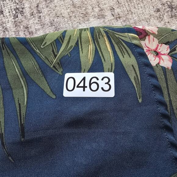 Torrid Blouse Womens Plus Size 2X Floral Short Sleeve Button Front High-Low Boho - Picture 9 of 10